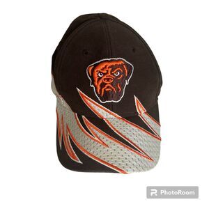 CLEVELAND BROWNS Football VINTAGE Hat REEBOK One Size Cap‎ NFL White
